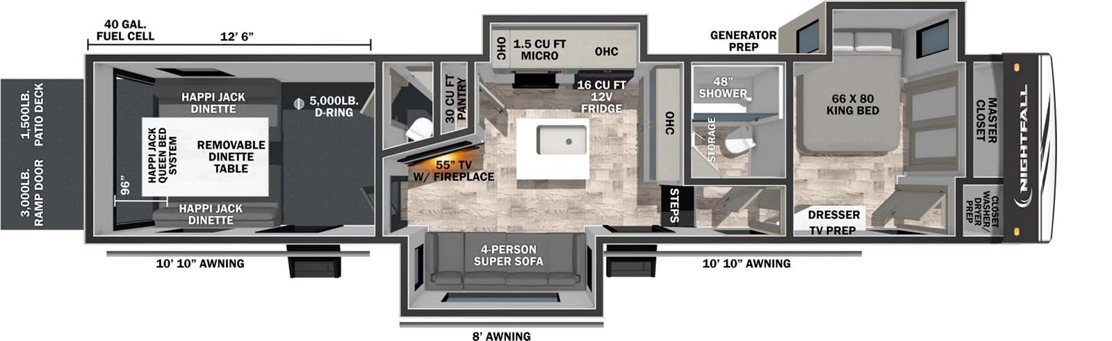 343NHD Floorplan Image